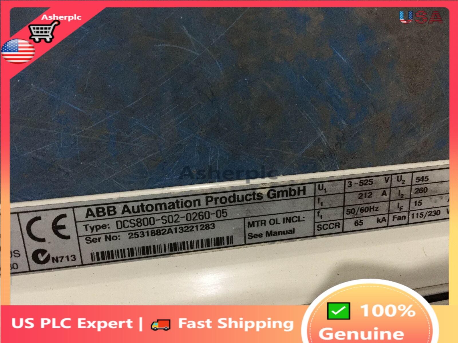 1PCS working dcs800-s02-0260-05 Via Fast Shipping US Free TAX