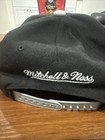 MITCHELL &NESS San Antonio Spurs Black GRAY SnapBack Hat Cap NBA NWT — photo 4