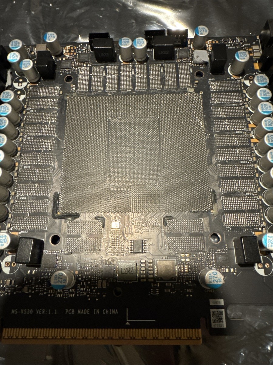 FOR PARTS) MSI GeForce RTX 5090 Ventus PCB Board Only No VRAM And