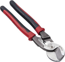 J63225N Cable Cutter, Made in USA, Journeyman High-Leverage Wire Cutter and Stri