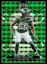 2024 Panini Mosaic Green Prizm Quincy Williams New York Jets #174