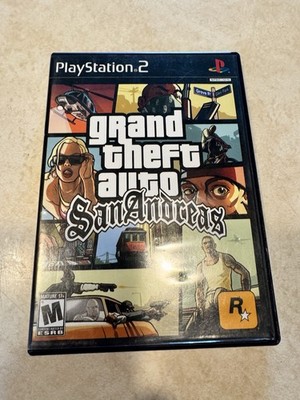 Rockstar Grand Theft Auto: San Andreas Sony PlayStation 2 - Manual But No Poster