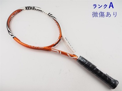 Wilson Tour BLX 95 Tennis Racket Orange White 2011 Used G3