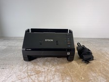 EPSON WORKFORCE ES-400II J382D DUPLEX DOCUMENT COLOR SCANNER W/POWER SUPPLY