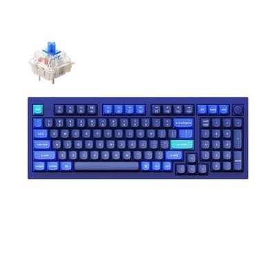 KEYCHRON Q5 QMK MECHANICAL KEYBOARD FULL GATERON G PRO BLUE - Scratch & Dent
