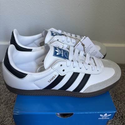 Adidas Samba OG W White Black IG9030 Size 6 New Authentic | eBay