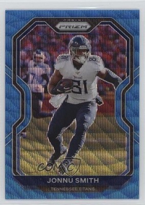 2020 Panini Prizm Blue Wave Prizm 160/199 Jonnu Smith #104 15ej