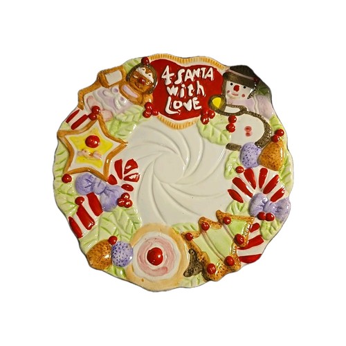 Taza y plato de Navidad Papá Noel con amor 1993 vintage - 4 - Imagen 2 de 6