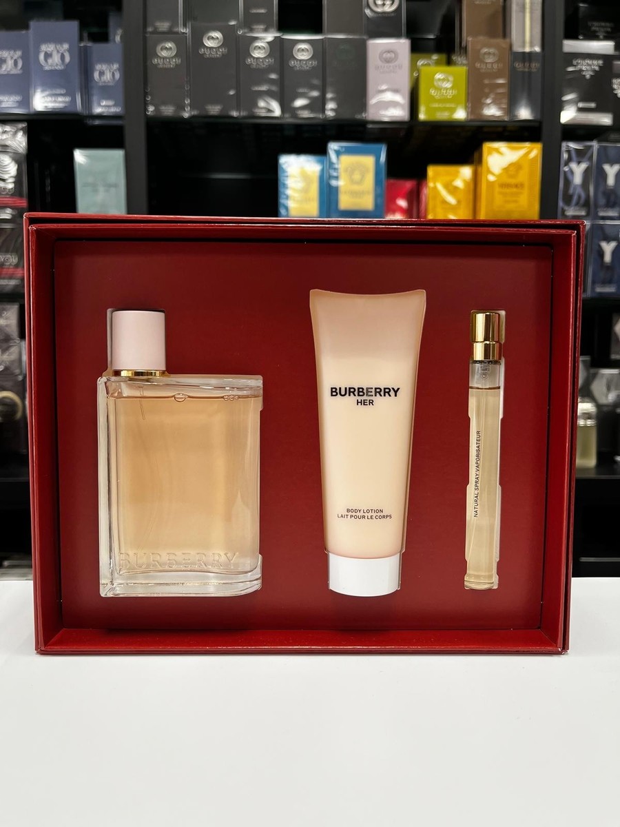 Burberry 新品3点セット110 Burberry Her 3 Piece Set Eau de Parfum for Women | eBay