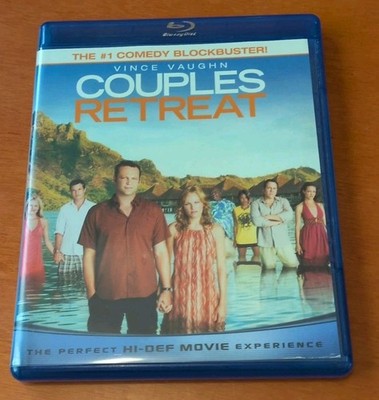 Couples Retreat Blu-ray Vince Vaughn  Jon Favreau  Jean Reno  Faizon love