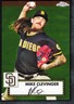2021 Topps Chrome Baseball Platinum Anniversary #253 Mike Clevinger S.D. Padres