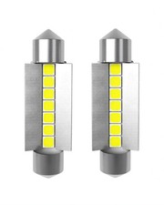 2x 42mm 211-2 578 Festoon Led Interior Dome Map Trunk Light Bulb White