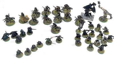 Herren der Ringe bemalte Metall Miniaturen Multilising LOTR Games Workshop