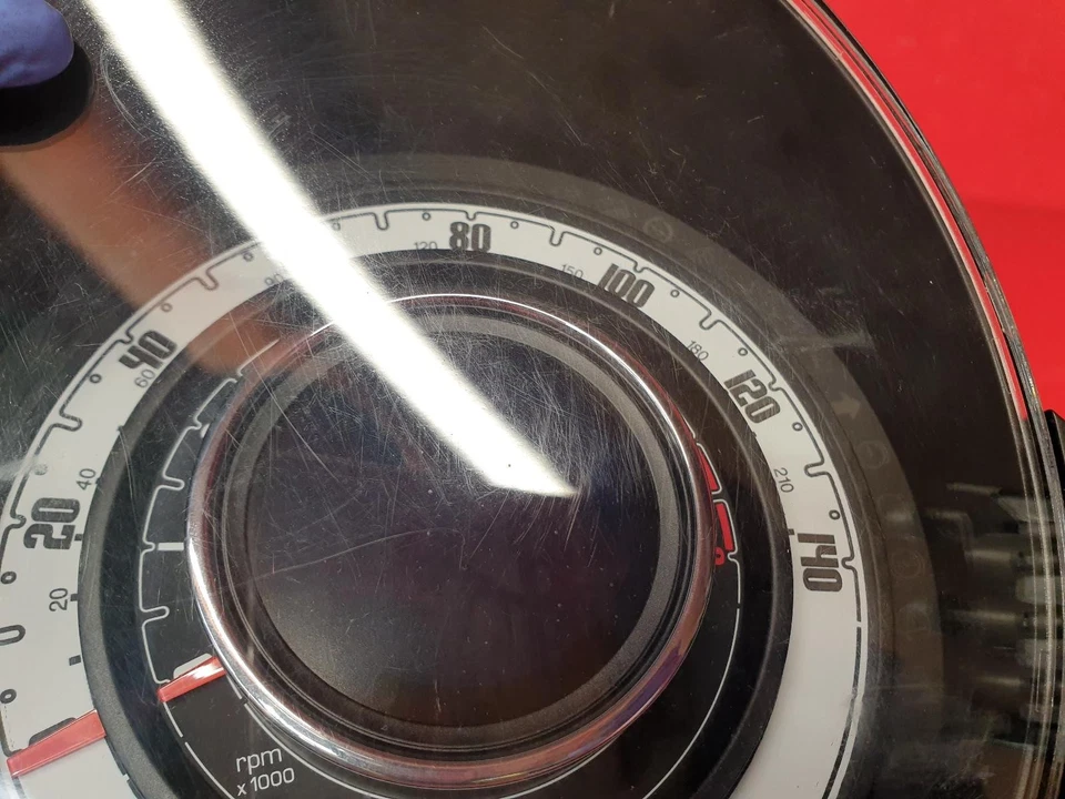 FIAT 500 SPEEDO CUADRO DE INSTRUMENTOS VELOCÍMETRO 2011 1,2 L GASOLINA Foto 2 de 4