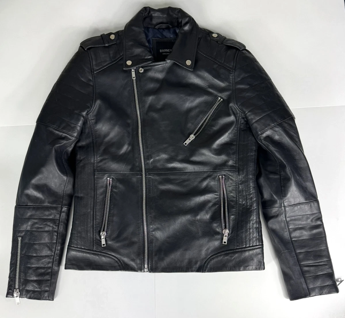 barneys leather jacket products for sale | eBay