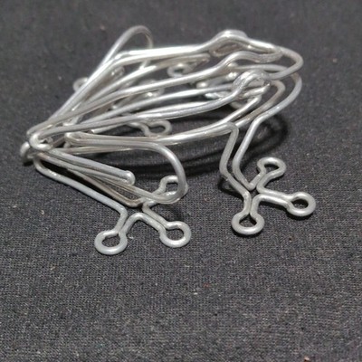 handmade frog aluminium wire figurine sculpture made in USA collectors gift Rana