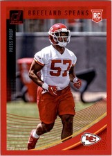 2018 Donruss Press Proof Red #368 Breeland Speaks - FB