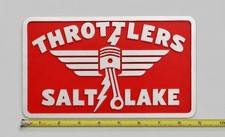 Cast Aluminum Car Club Plaque Throttlers Car Club
