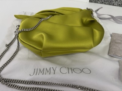 Jimmy choo Bonny chain Satin shoulder bag