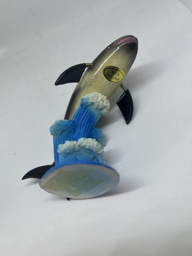 Baleine à bosse + orque + requin vie marine animaux sous-marins jouets avec support. Neuf - Photo 9/14