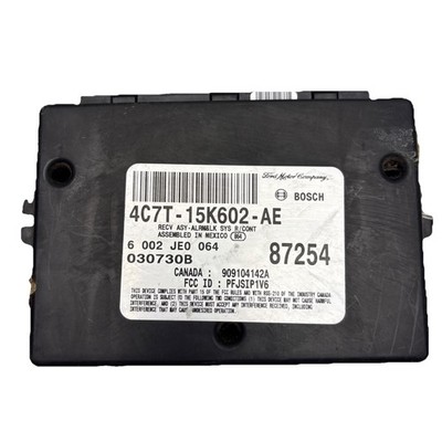 03-04 F250 F350 MULTIFUNCTION ANTI THEFT KEYLESS MODULE 4C7T-15K602-AE OEM J298