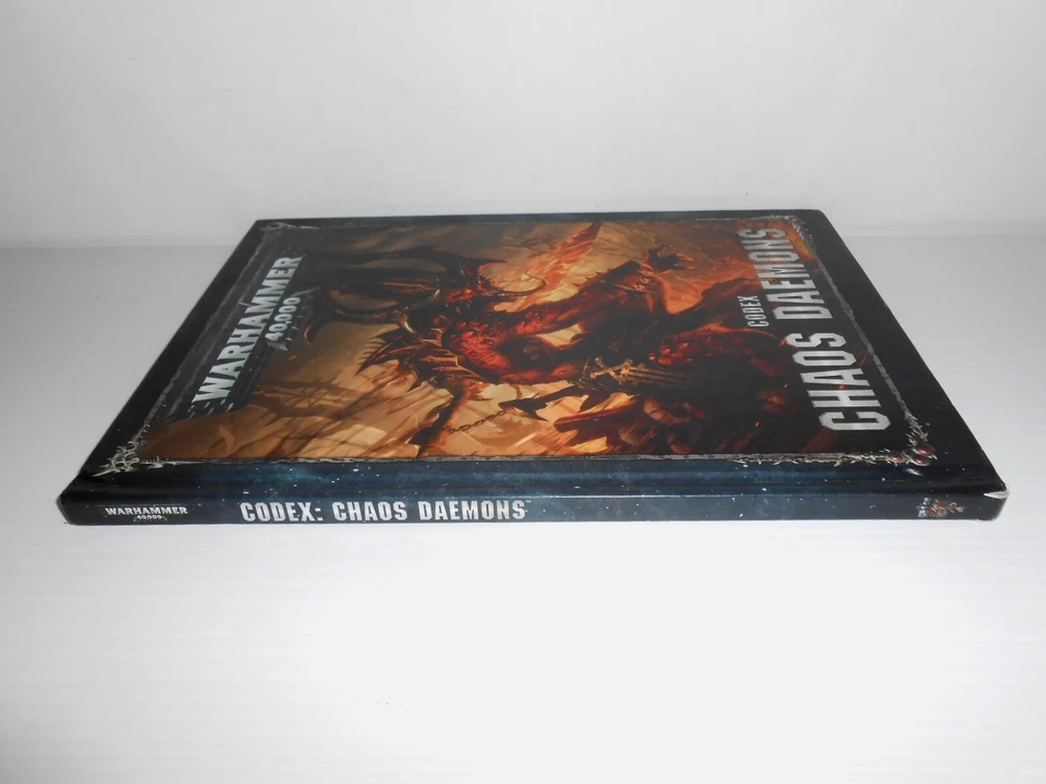 CHAOS DAEMONS CODEX WARHAMMER 40.000 MANUALE IN ITALIANO BUONO STATO - Immagine 2 di 4