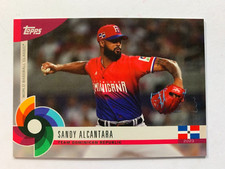 2023 Topps World Baseball Classic SANDY ALCANTARA #21 Dominican Republic