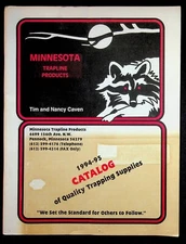 Minnesota Trapline Products 1994-95 Catalog Hunting Traps Bait Lures Snares