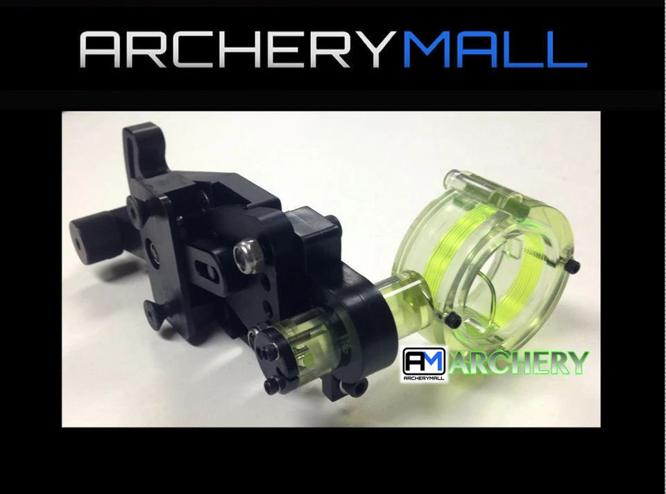 Mira de arco deslizante de fibra óptica verde GWS Pro Hunter 1 PIN ajustable Foto 2 de 4