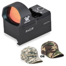 Vortex Optics Razor Red Dot Sight 6 MOA Dot with Wearable4U Bundle