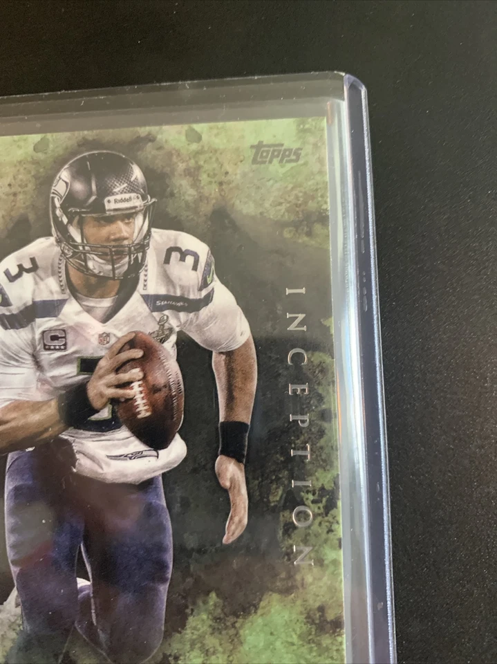 2014 Inception Russell Wilson #36 Seahawks Green Invest Hot - Image 2 of 4