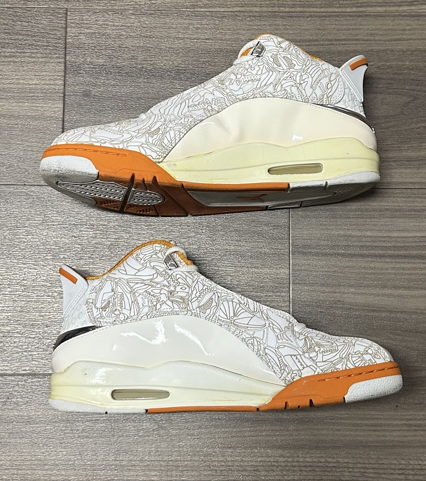 white and orange dub zeros