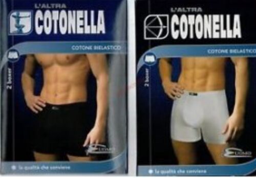 6 SLIP - BOXER UOMO COTONELLA 2396-2397 MUTANDA ELASTICIZZATO ELASTICO INTERNO - Foto 6 di 13