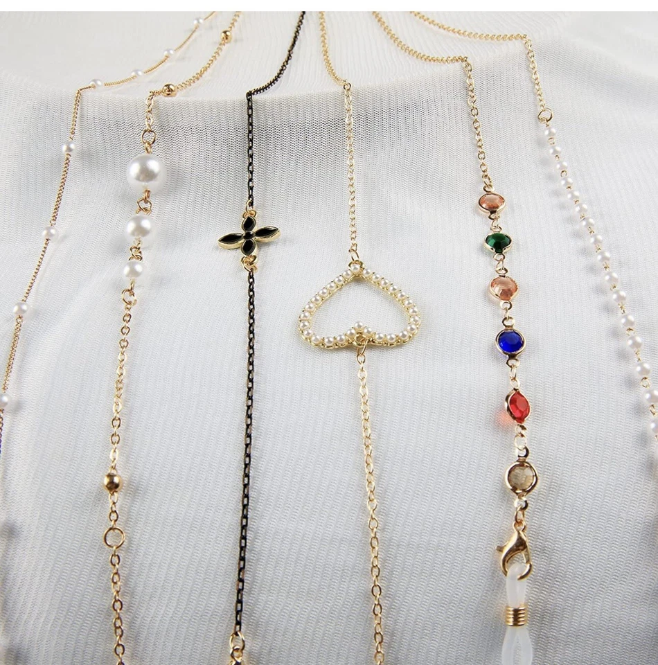 Catenine occhiali(spedizione Gratuita In Italia ) - Immagine 2 di 3