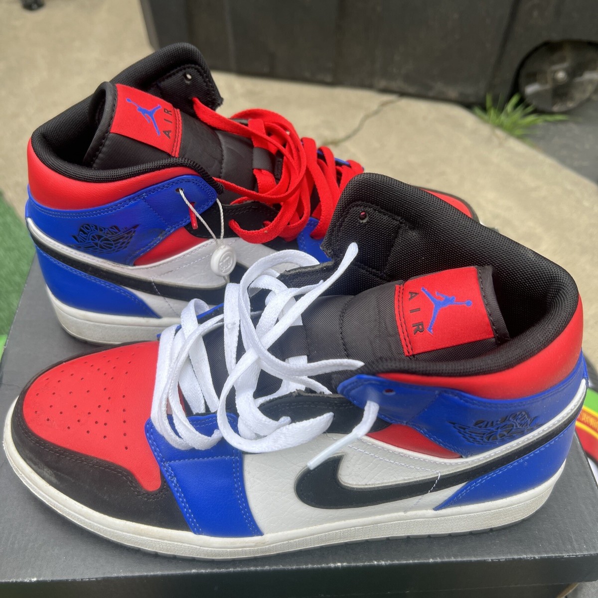 シューズ(男性用) Nike Air Jordan 1 Mid \"Top 3\" Jordan 1 Mid Top 3 Men's - 554724-124 - US