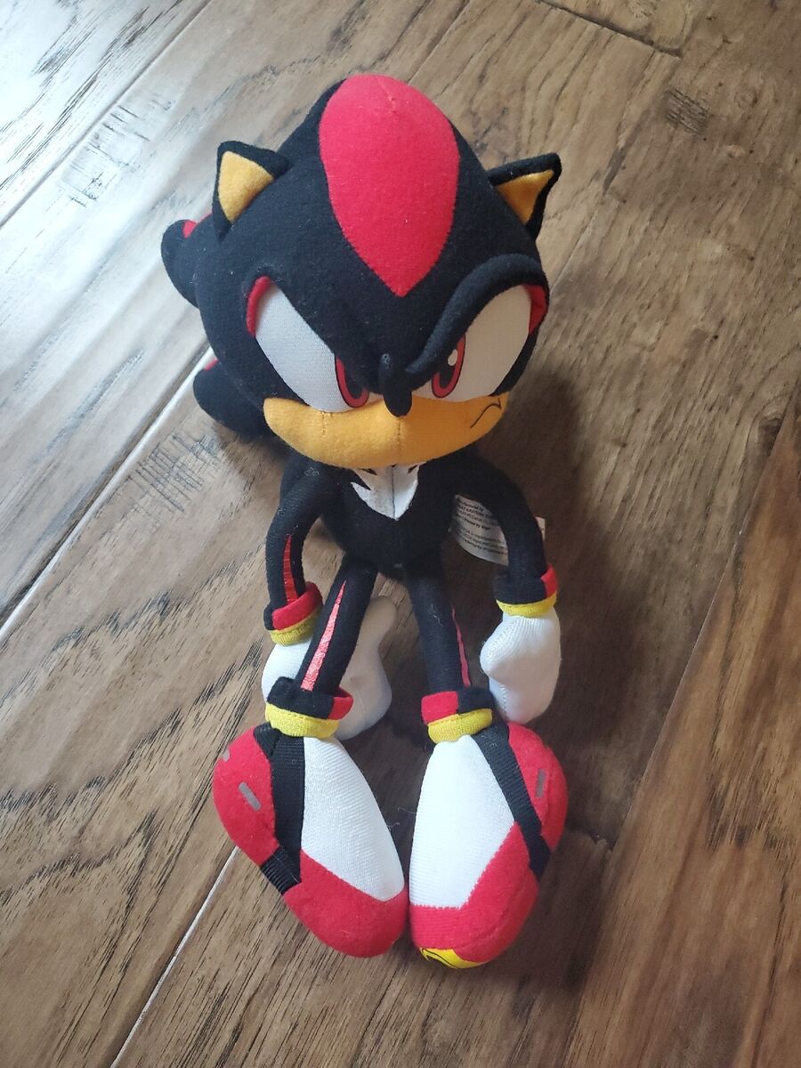 New Shadow SONIC THE HEDGEHOG 12 inch Plush (Great Eastern) 699858989676