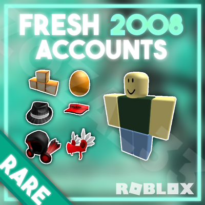 Roblox 2008 + Bonus Item + Unverified + Chance of Rare Item!