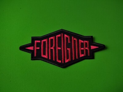 FOREIGNER Feels Like The First Patch Aufnäher / Bügelbild (c) Rock Musik Festival