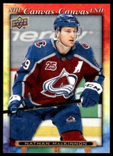2021-22 Upper Deck Tim Hortons NHL Canvas Nathan Mackinnon Colorado Avalanche