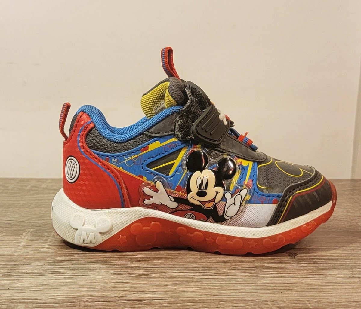 Disney Junior-Boy's Mickey Mouse Multicolor Light-up