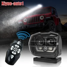 360° LED Searchlight Remote Control Magnetic Spotlight Marine Boat Truck Offroad