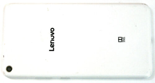 OEM LENOVO TAB3 7 PLUS TB-7703X REPLACEMENT WHITE BACK COVER HOUSING LENS~FAIR - Picture 1 of 2