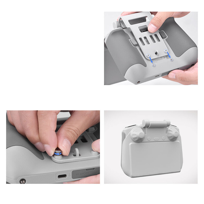 For DJI Mini 3 w/ screen remote control visor RC lanyard Light blocker sunshade