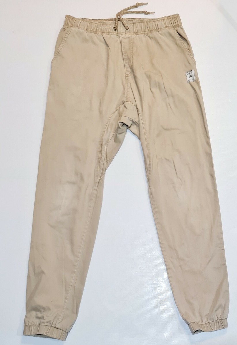 Rusty Surf Dumpster Cargo Pants 16 Beige Excellent Condition