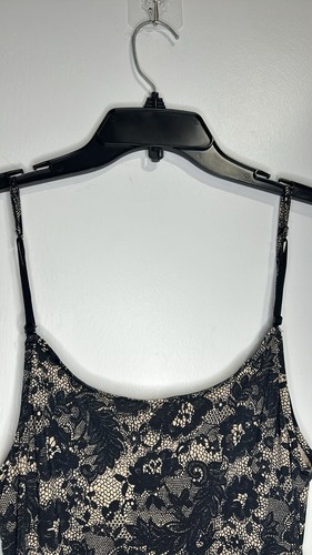 Yummie Tummie Seamless Camisole Tank Floral Black/Nude Gr. M verstellbarer Träger - Bild 4 von 9
