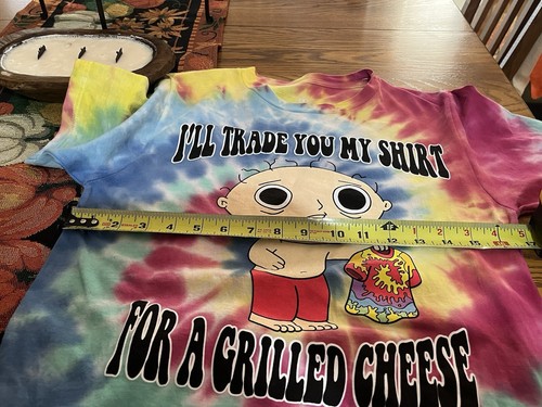 Tie-Dye Family Guy T-Shirt Sz Small I’ll Trade You My Shirt For A Grilled Cheese - Picture 4 of 5