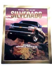 2001 Chevrolet Silverado Truck Deluxe 50-page Original Sales Brochure Catalog