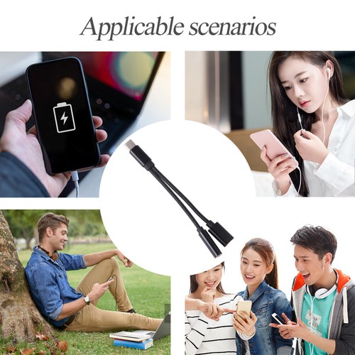 Earphone Adaptor Charger Adapter Splitter Converter Headphone Adapter Charger - 第 6/12 張圖片