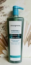 Spa Scriptions ~ Hydrating Body Wash w/ Fresh Cucumber & Hyaluronic Acid 32 oz 1.03 per gallon