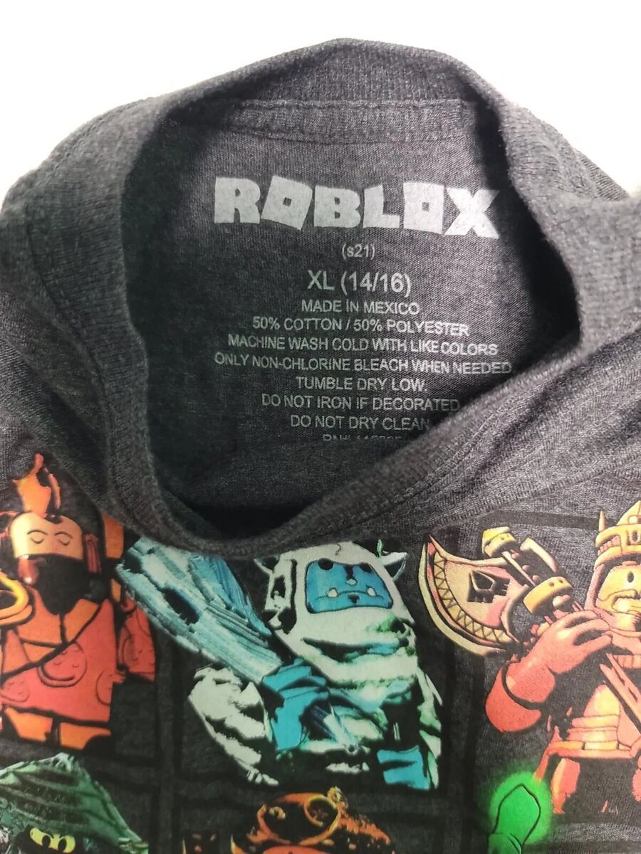 ROBLOX Avatar XBOX video GAME BOYS Youth T-Shirt XL